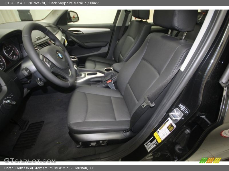 Black Sapphire Metallic / Black 2014 BMW X1 sDrive28i
