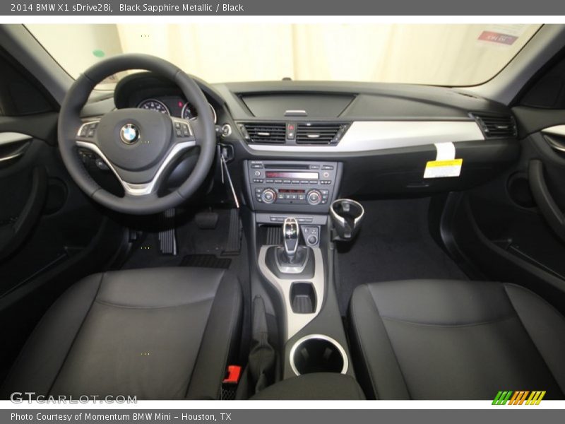 Black Sapphire Metallic / Black 2014 BMW X1 sDrive28i
