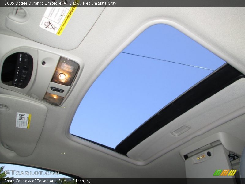 Black / Medium Slate Gray 2005 Dodge Durango Limited 4x4