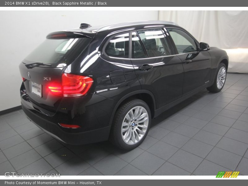 Black Sapphire Metallic / Black 2014 BMW X1 sDrive28i