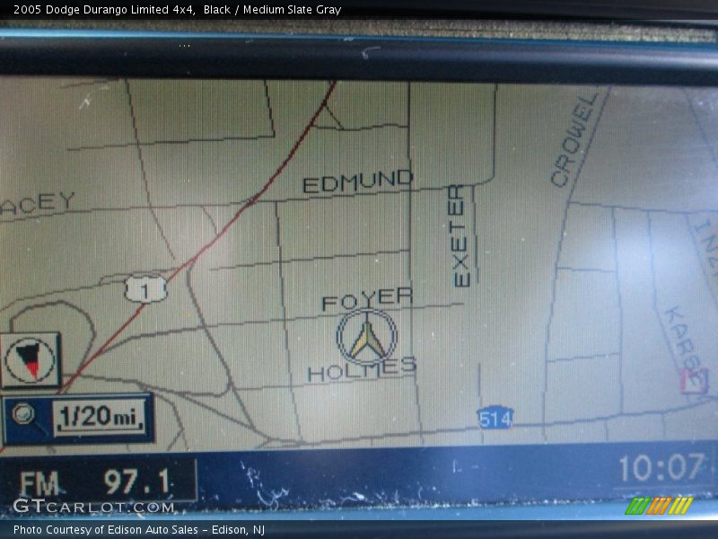 Black / Medium Slate Gray 2005 Dodge Durango Limited 4x4