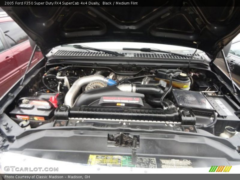 Black / Medium Flint 2005 Ford F350 Super Duty FX4 SuperCab 4x4 Dually
