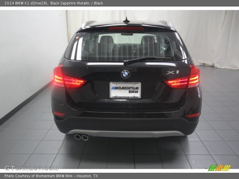 Black Sapphire Metallic / Black 2014 BMW X1 sDrive28i