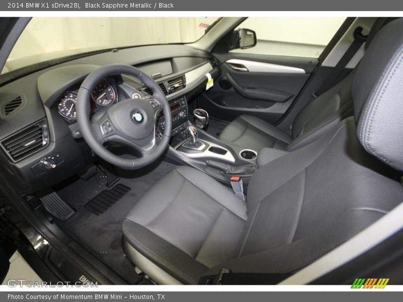 Black Sapphire Metallic / Black 2014 BMW X1 sDrive28i