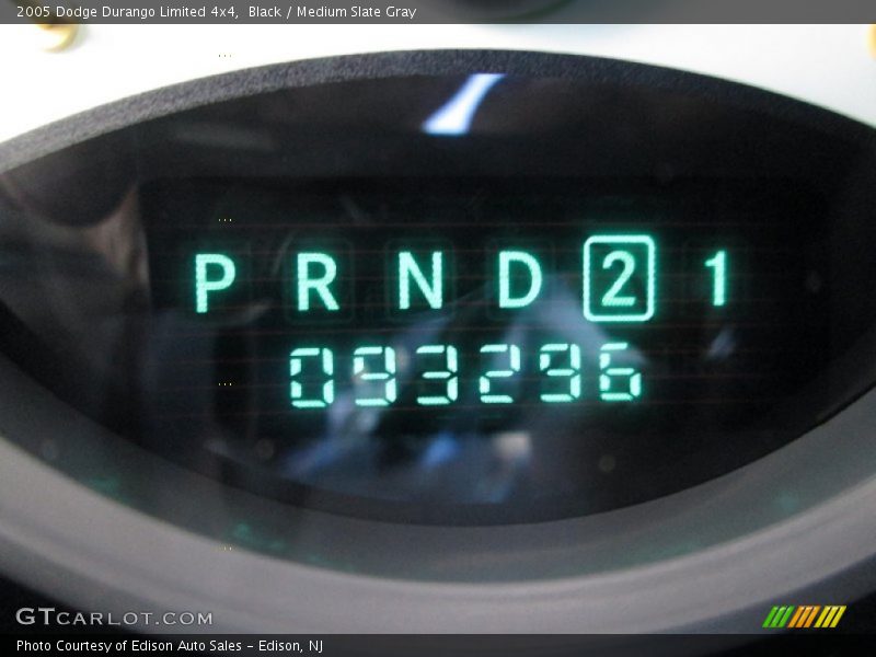 Black / Medium Slate Gray 2005 Dodge Durango Limited 4x4