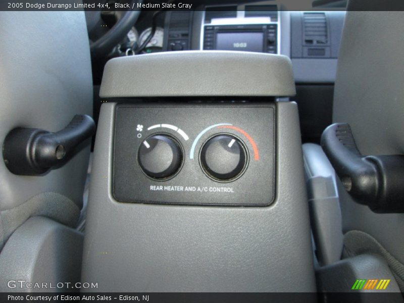 Black / Medium Slate Gray 2005 Dodge Durango Limited 4x4
