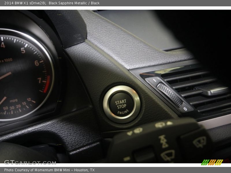 Black Sapphire Metallic / Black 2014 BMW X1 sDrive28i