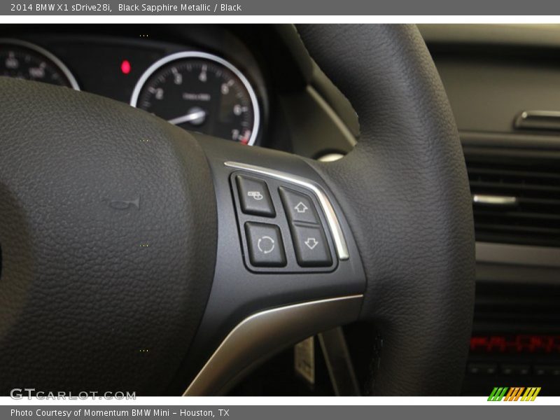 Black Sapphire Metallic / Black 2014 BMW X1 sDrive28i