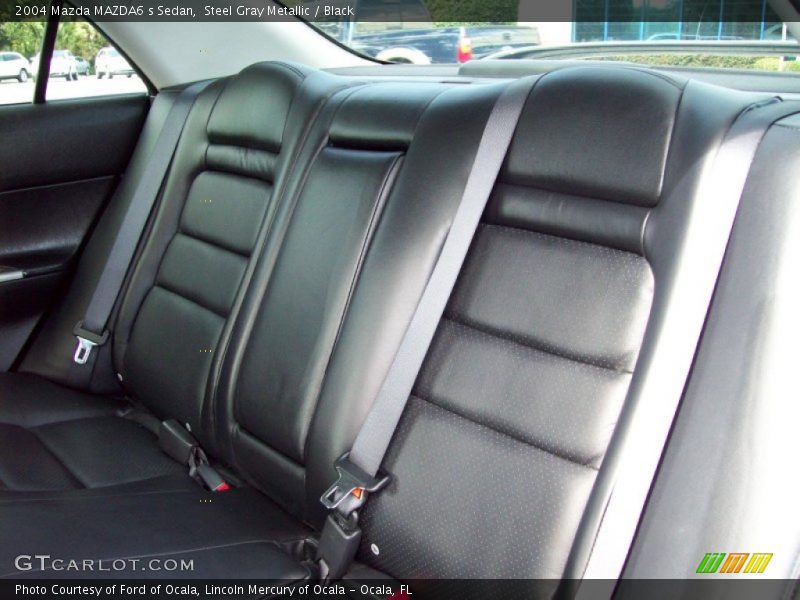 Steel Gray Metallic / Black 2004 Mazda MAZDA6 s Sedan
