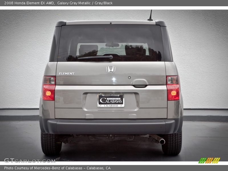 Galaxy Gray Metallic / Gray/Black 2008 Honda Element EX AWD