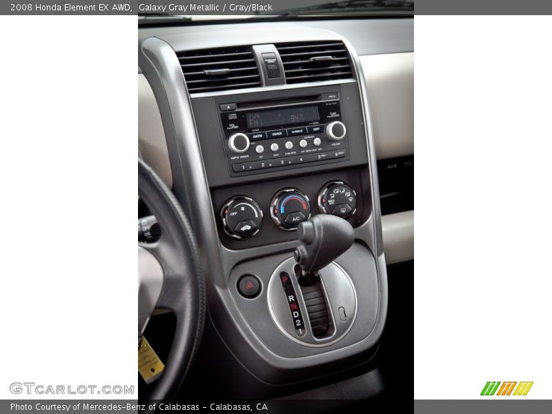 Galaxy Gray Metallic / Gray/Black 2008 Honda Element EX AWD