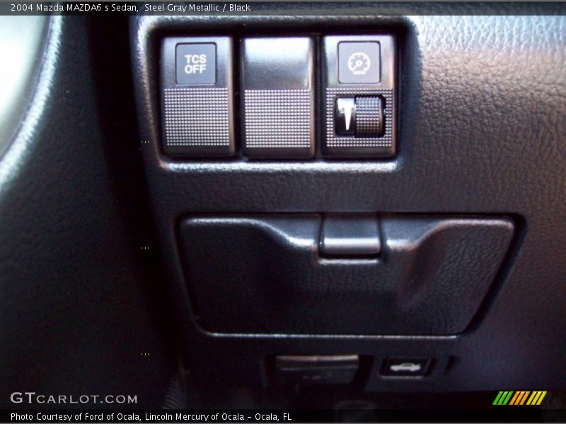 Steel Gray Metallic / Black 2004 Mazda MAZDA6 s Sedan