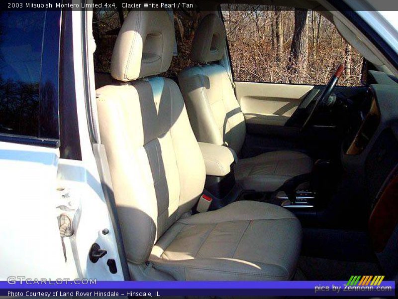 Glacier White Pearl / Tan 2003 Mitsubishi Montero Limited 4x4