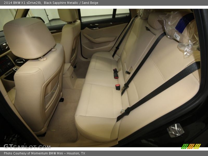 Black Sapphire Metallic / Sand Beige 2014 BMW X1 sDrive28i