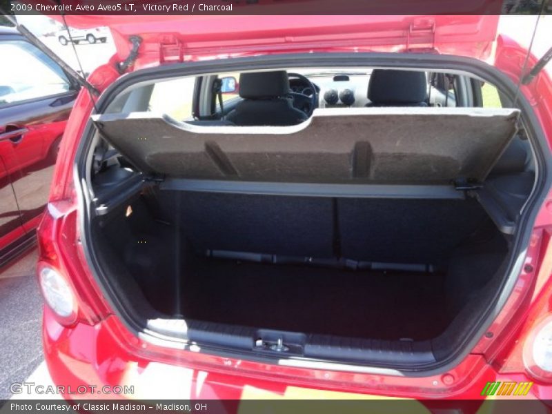 Victory Red / Charcoal 2009 Chevrolet Aveo Aveo5 LT