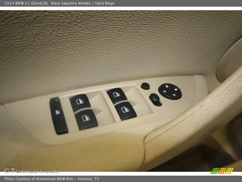 Black Sapphire Metallic / Sand Beige 2014 BMW X1 sDrive28i