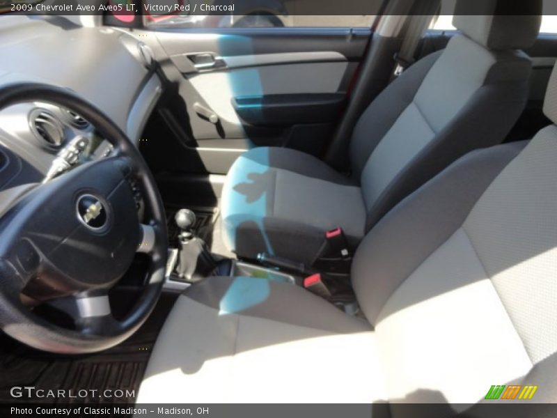 Victory Red / Charcoal 2009 Chevrolet Aveo Aveo5 LT