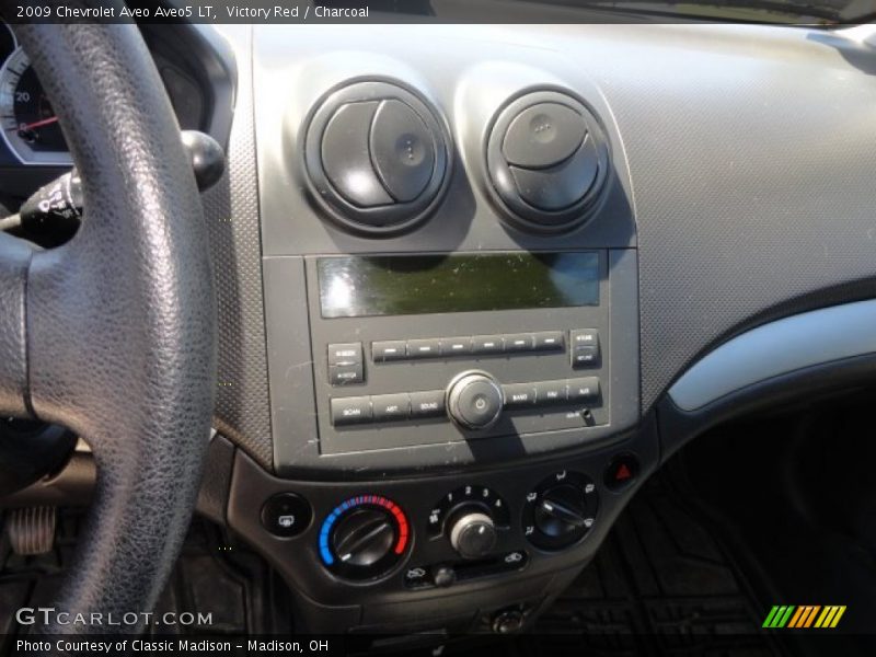 Victory Red / Charcoal 2009 Chevrolet Aveo Aveo5 LT