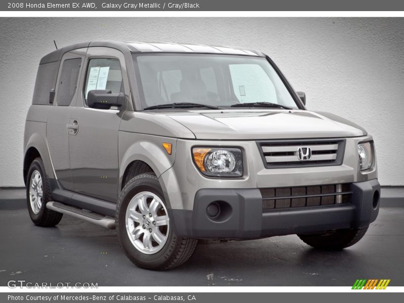 Galaxy Gray Metallic / Gray/Black 2008 Honda Element EX AWD