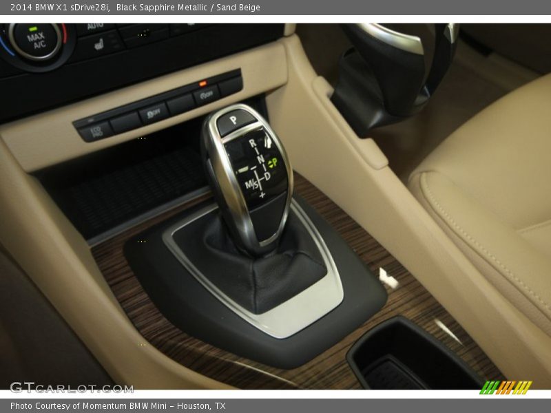 Black Sapphire Metallic / Sand Beige 2014 BMW X1 sDrive28i