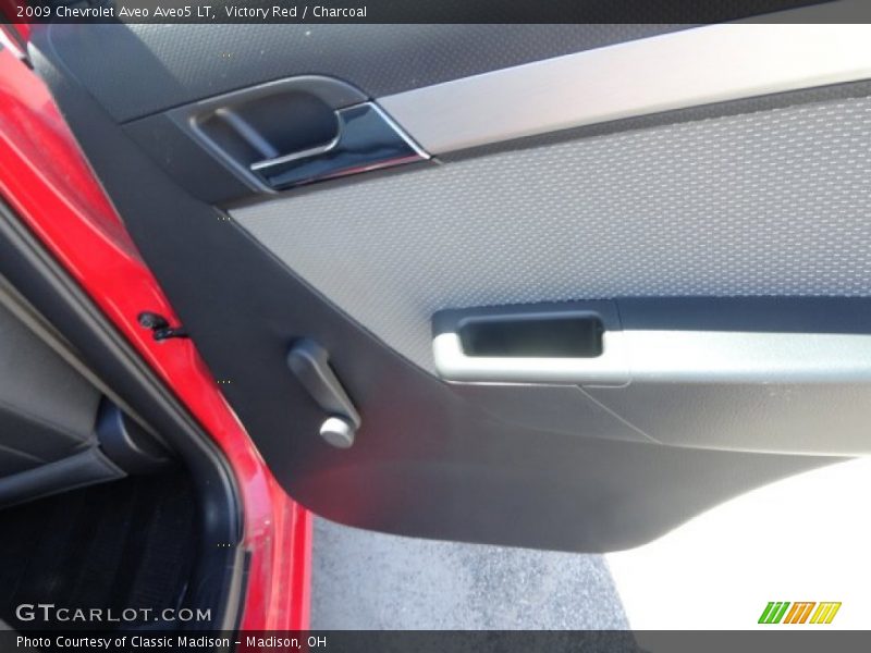 Victory Red / Charcoal 2009 Chevrolet Aveo Aveo5 LT