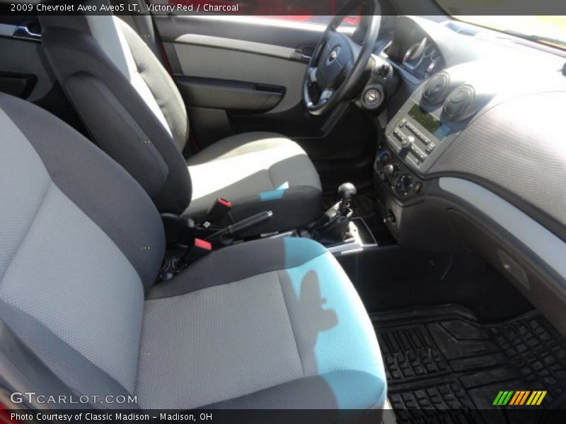 Victory Red / Charcoal 2009 Chevrolet Aveo Aveo5 LT