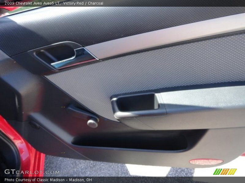 Victory Red / Charcoal 2009 Chevrolet Aveo Aveo5 LT