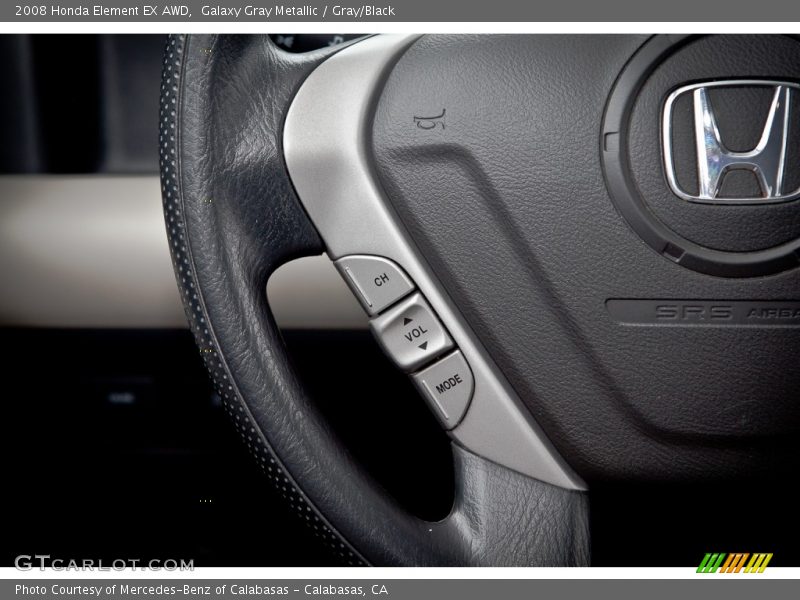 Galaxy Gray Metallic / Gray/Black 2008 Honda Element EX AWD