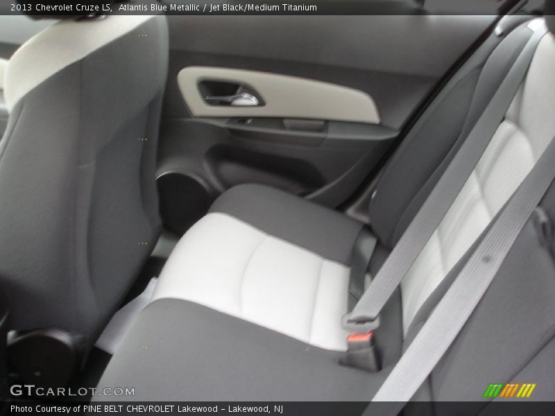 Atlantis Blue Metallic / Jet Black/Medium Titanium 2013 Chevrolet Cruze LS