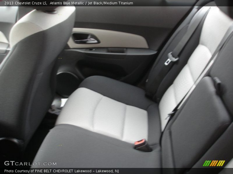 Atlantis Blue Metallic / Jet Black/Medium Titanium 2013 Chevrolet Cruze LS