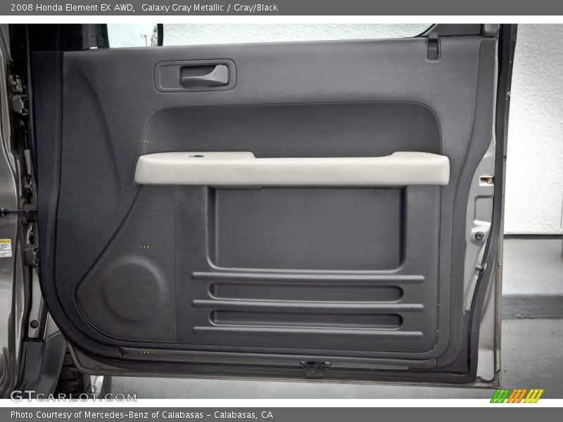 Galaxy Gray Metallic / Gray/Black 2008 Honda Element EX AWD