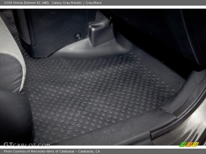 Galaxy Gray Metallic / Gray/Black 2008 Honda Element EX AWD
