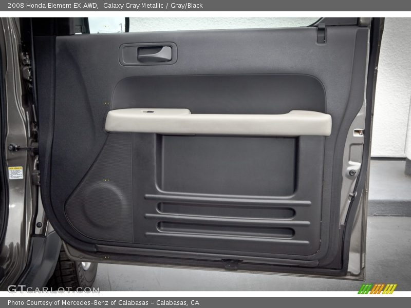 Galaxy Gray Metallic / Gray/Black 2008 Honda Element EX AWD