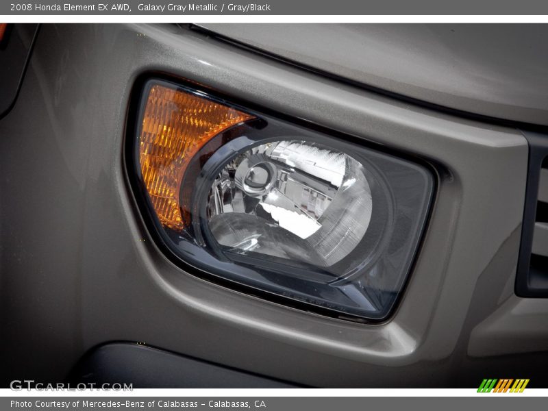 Galaxy Gray Metallic / Gray/Black 2008 Honda Element EX AWD