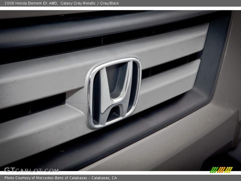 Galaxy Gray Metallic / Gray/Black 2008 Honda Element EX AWD