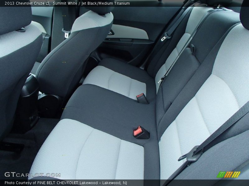 Summit White / Jet Black/Medium Titanium 2013 Chevrolet Cruze LS