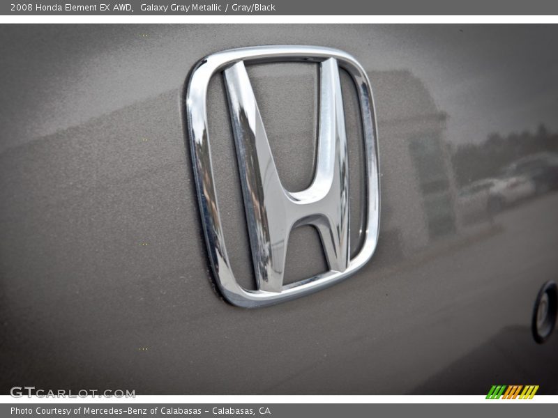 Galaxy Gray Metallic / Gray/Black 2008 Honda Element EX AWD