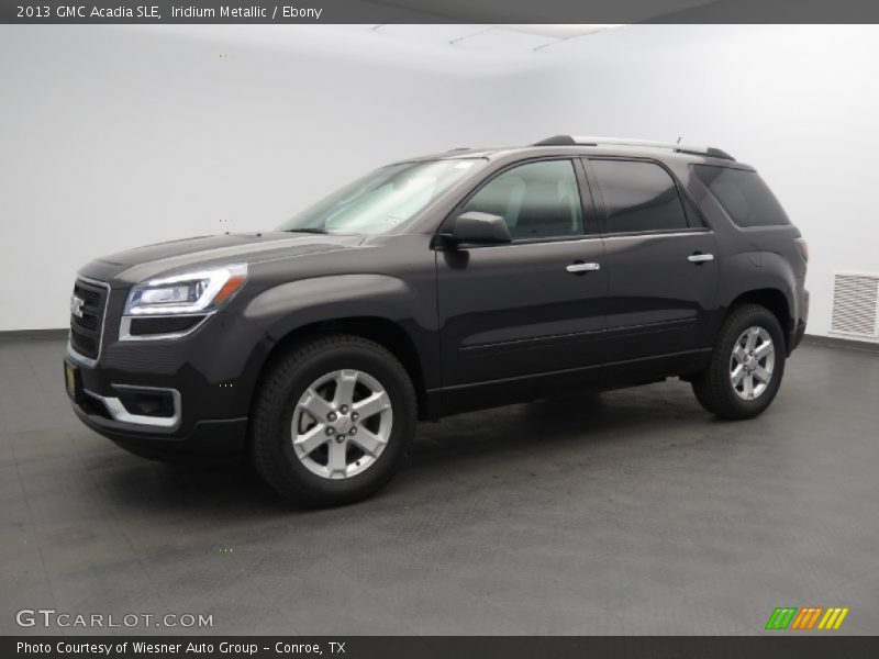 Iridium Metallic / Ebony 2013 GMC Acadia SLE
