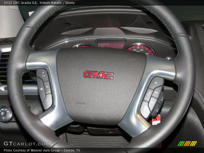 Iridium Metallic / Ebony 2013 GMC Acadia SLE
