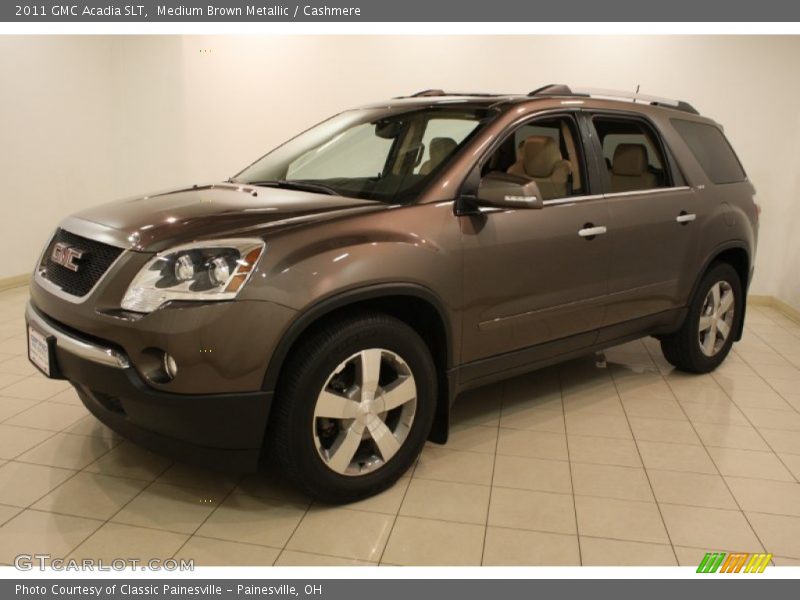 Medium Brown Metallic / Cashmere 2011 GMC Acadia SLT