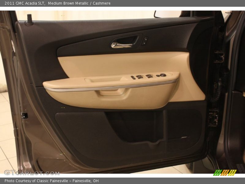 Medium Brown Metallic / Cashmere 2011 GMC Acadia SLT