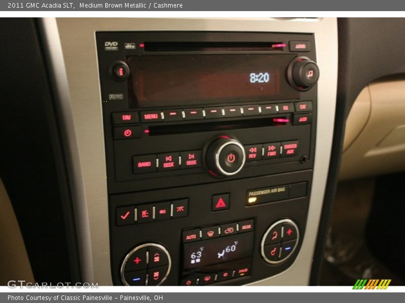 Medium Brown Metallic / Cashmere 2011 GMC Acadia SLT