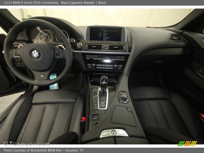 Dashboard of 2014 6 Series 650i Convertible