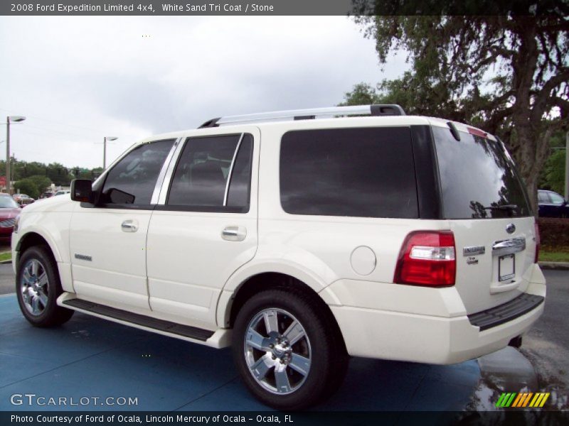 White Sand Tri Coat / Stone 2008 Ford Expedition Limited 4x4
