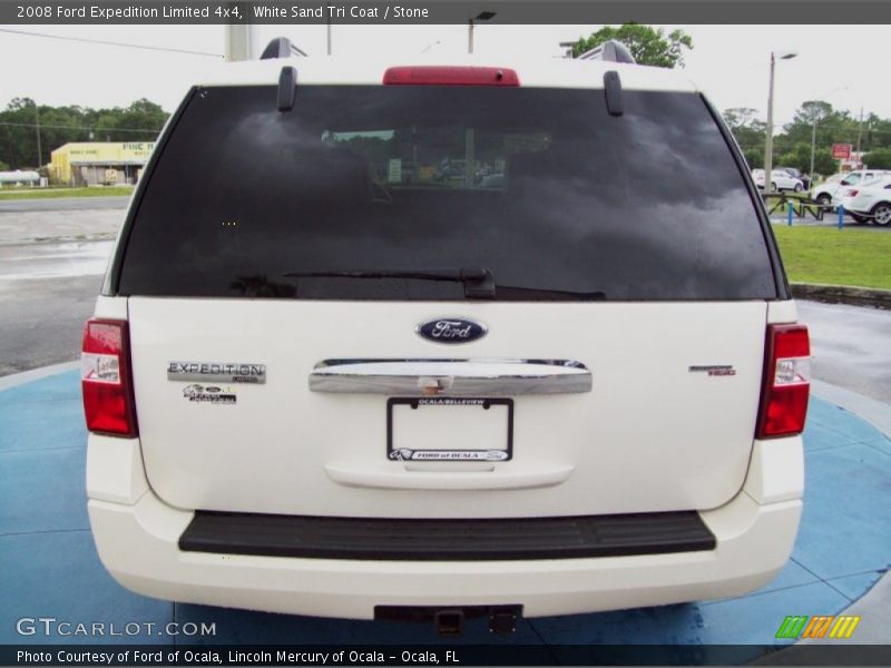 White Sand Tri Coat / Stone 2008 Ford Expedition Limited 4x4