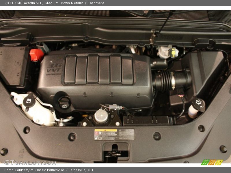 Medium Brown Metallic / Cashmere 2011 GMC Acadia SLT