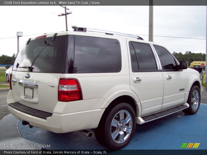 White Sand Tri Coat / Stone 2008 Ford Expedition Limited 4x4