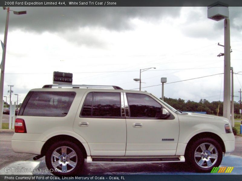 White Sand Tri Coat / Stone 2008 Ford Expedition Limited 4x4