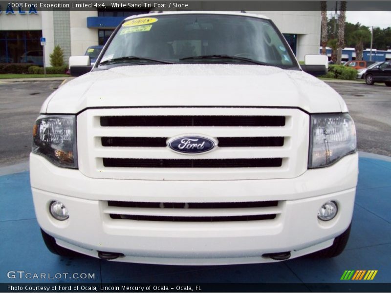 White Sand Tri Coat / Stone 2008 Ford Expedition Limited 4x4