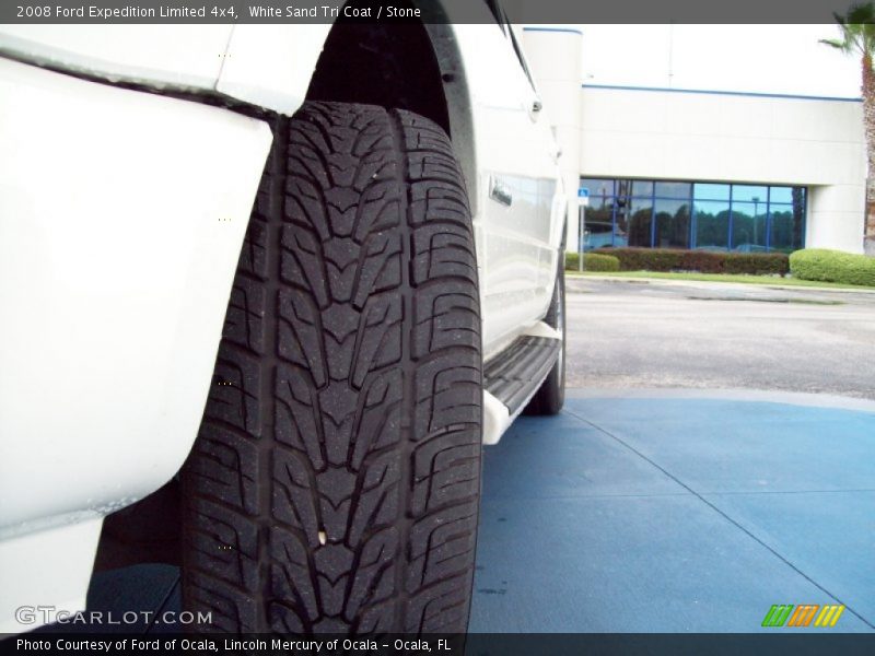White Sand Tri Coat / Stone 2008 Ford Expedition Limited 4x4